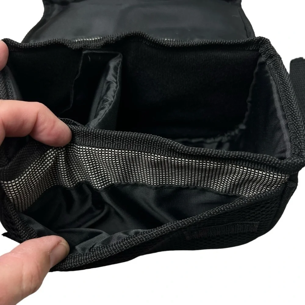 JVC Camera Bag with Adjustable Strap Black Digital Travel Case Hiking Recorder